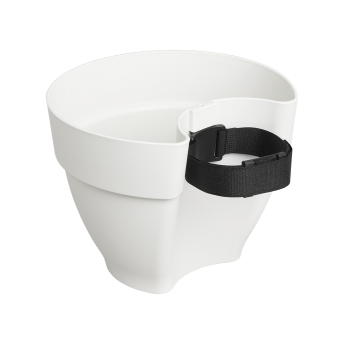 vibia campana fallrohrpflanzgefäss 22cm seidenweiß